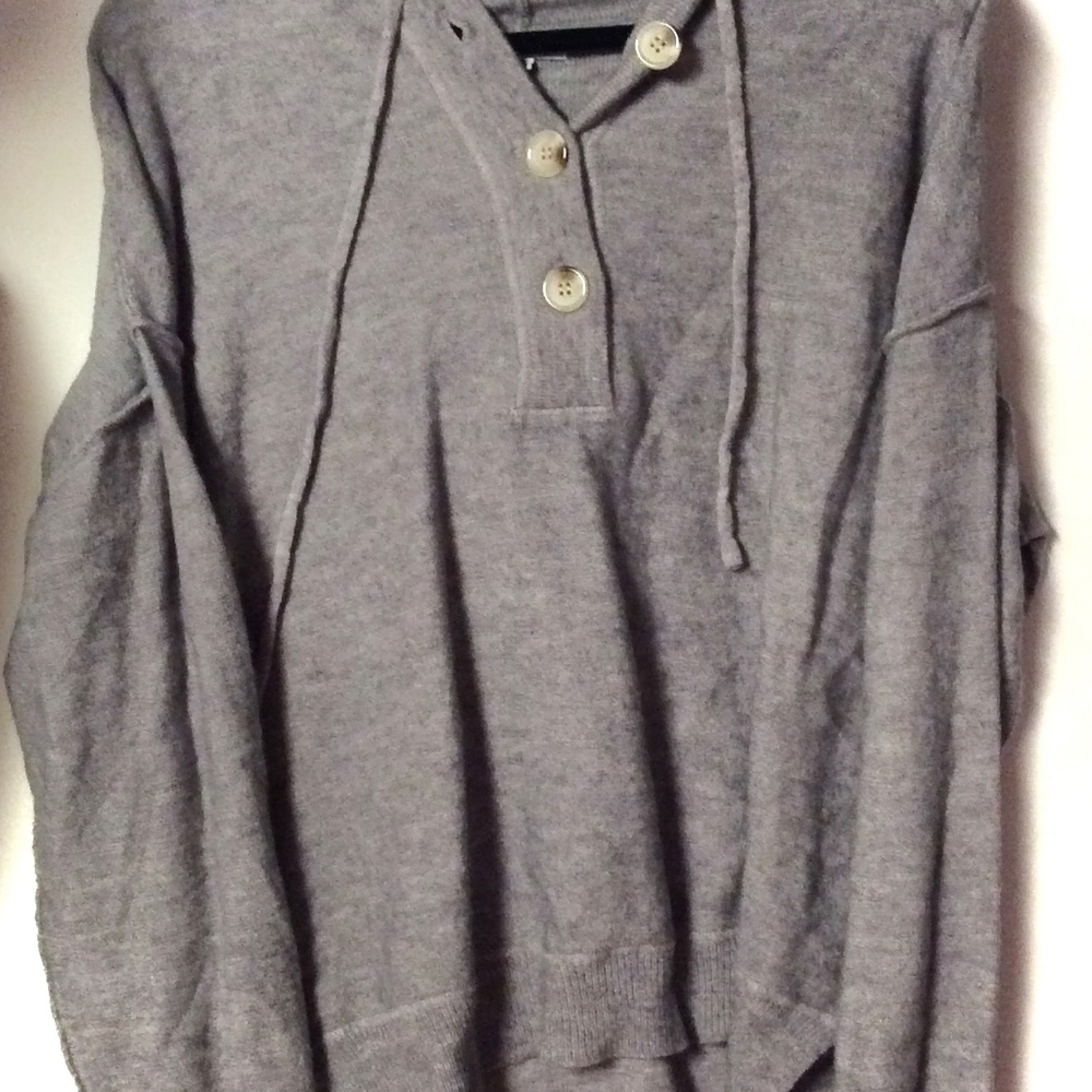 Wool Sweater Hoodie